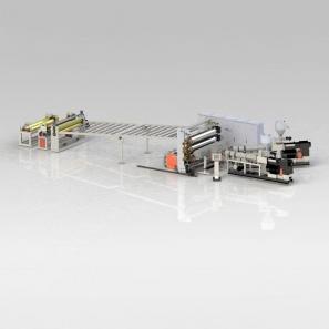  PVC Super Transparent Soft Sheet Extrusion Line